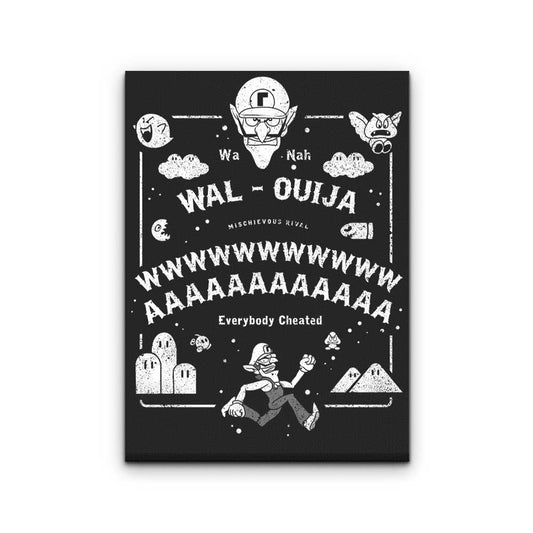 Wal-Ouija - Canvas Print