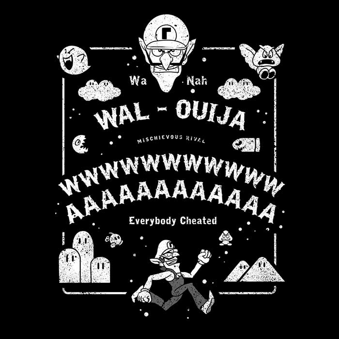 Wal-Ouija - Face Mask