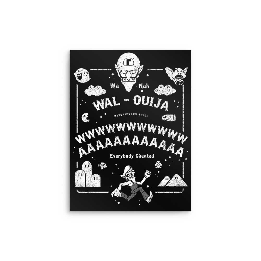 Wal-Ouija - Metal Print