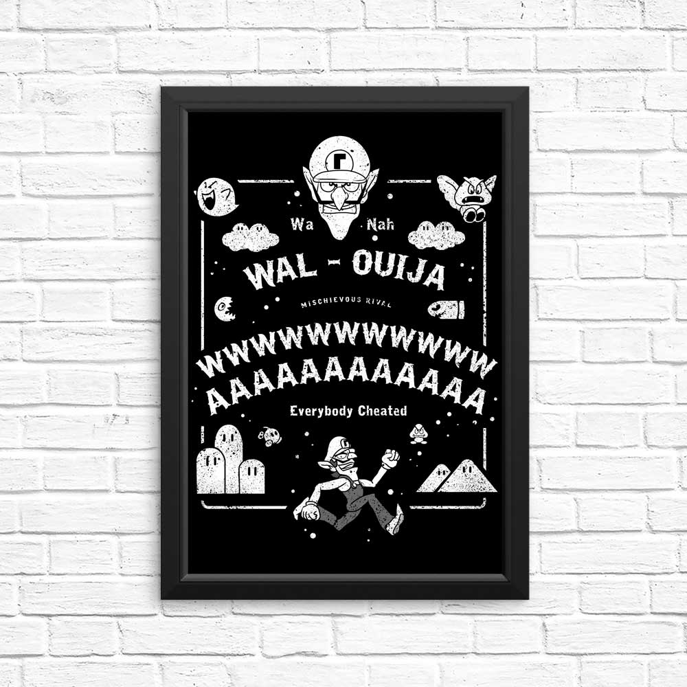 Wal-Ouija - Posters & Prints