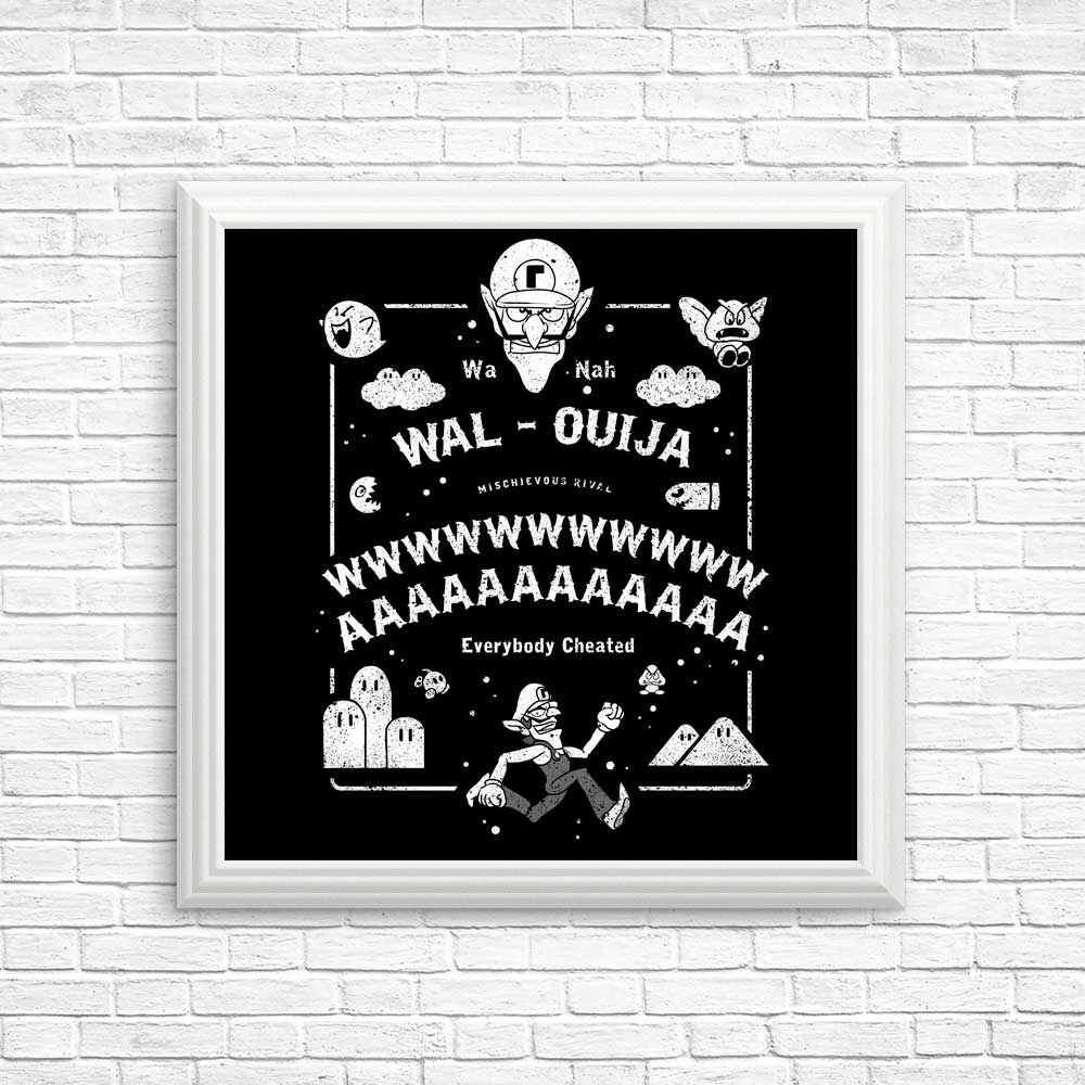 Wal-Ouija - Posters & Prints