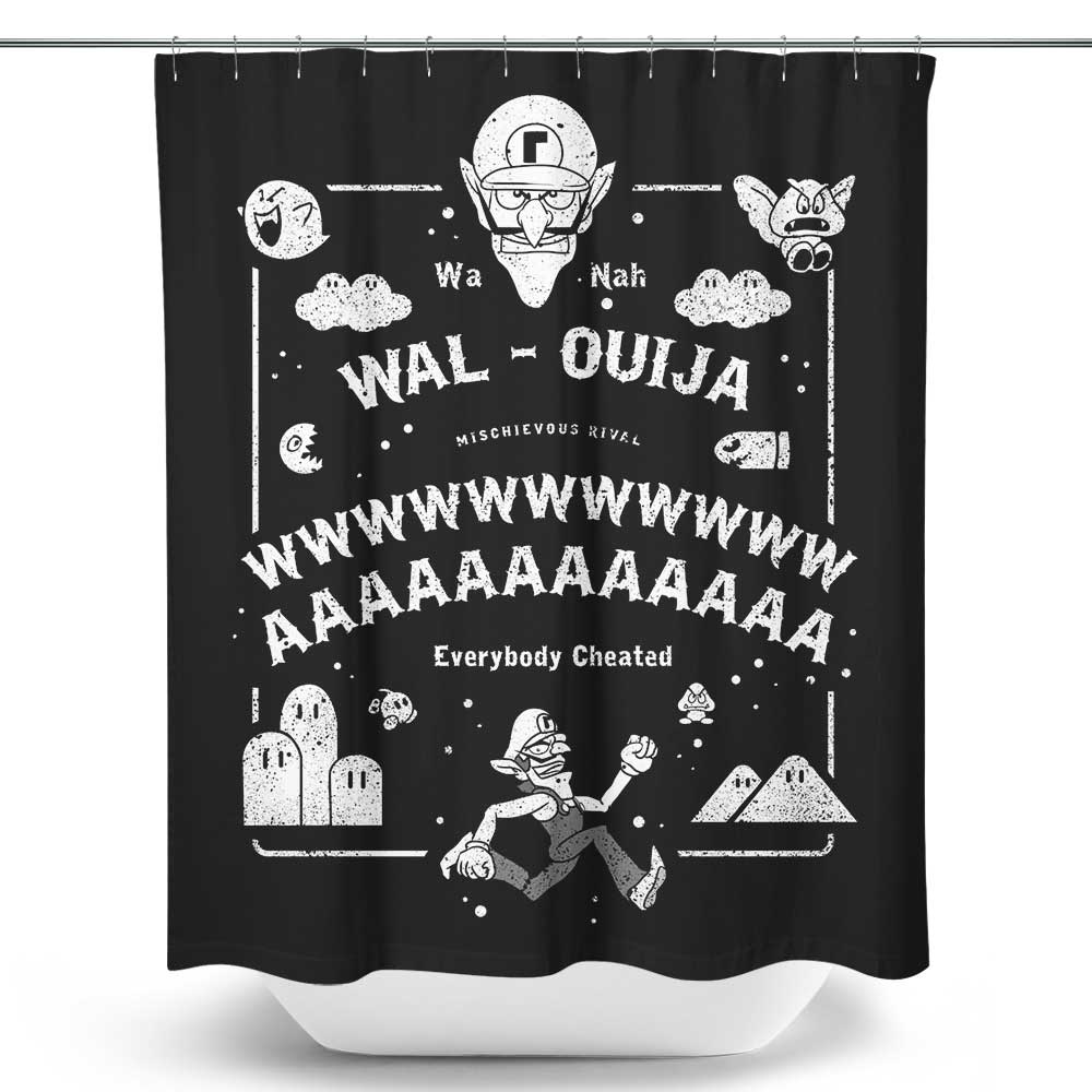 Wal-Ouija - Shower Curtain