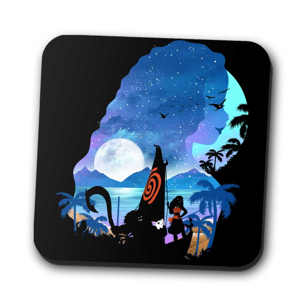 Wandering Princess Silhouette - Coasters