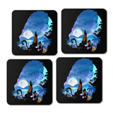 Wandering Princess Silhouette - Coasters