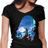 Wandering Princess Silhouette - Women's V-Neck