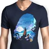 Wandering Princess Silhouette - Men's V-Neck