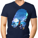 Wandering Princess Silhouette - Men's V-Neck