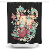 Water Game - Shower Curtain