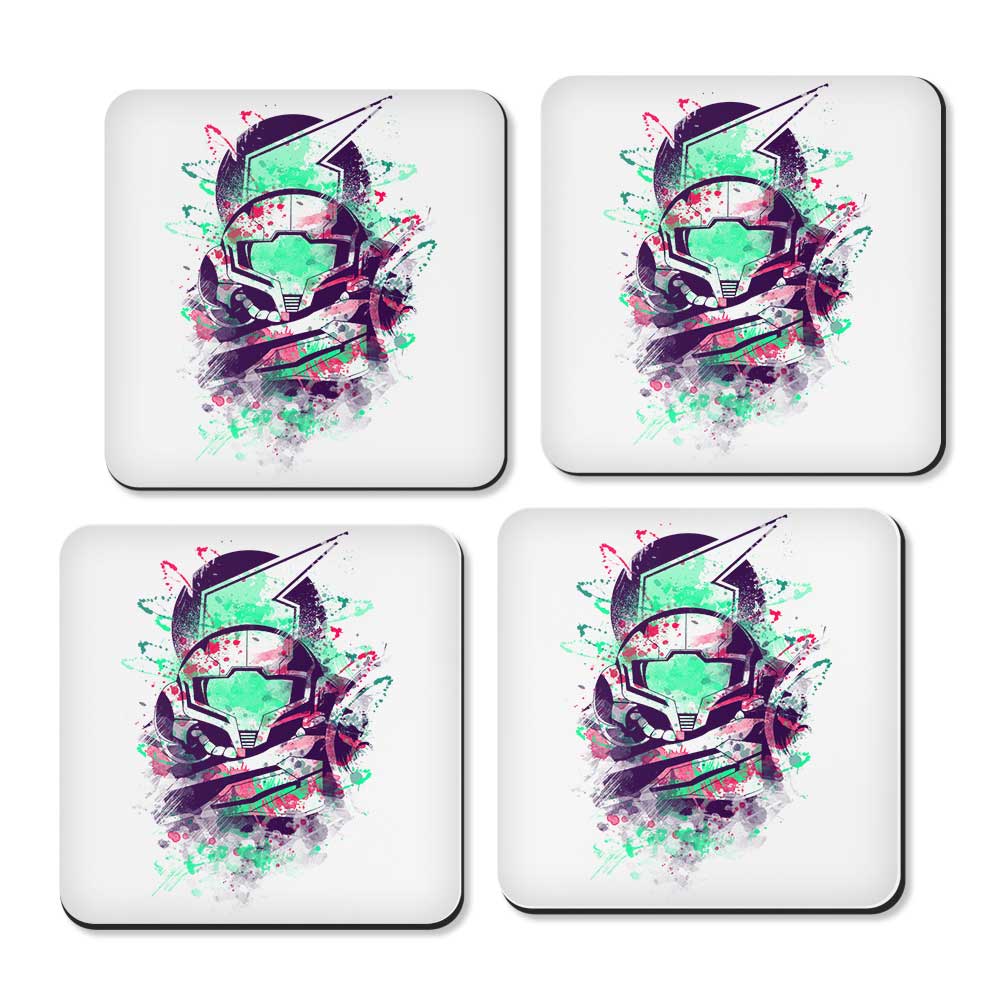 Watercolor Bounty Hunter - Coasters