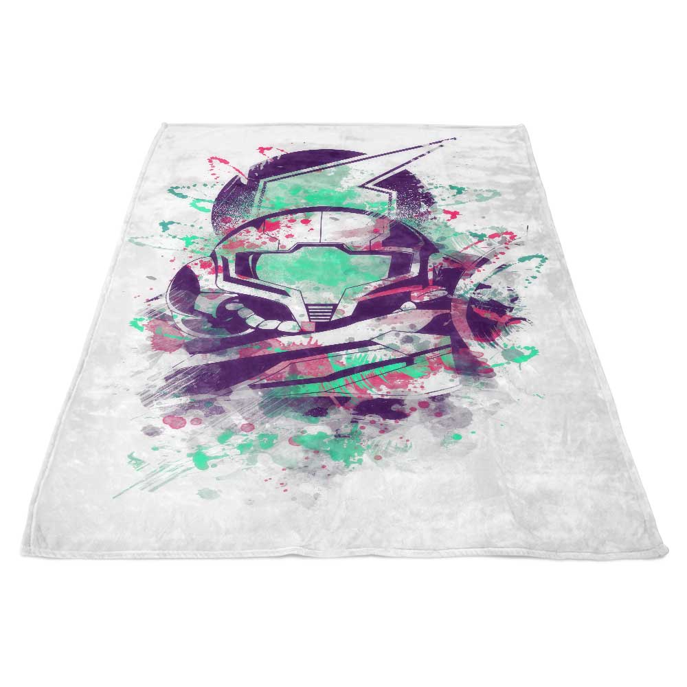 Watercolor Bounty Hunter - Fleece Blanket