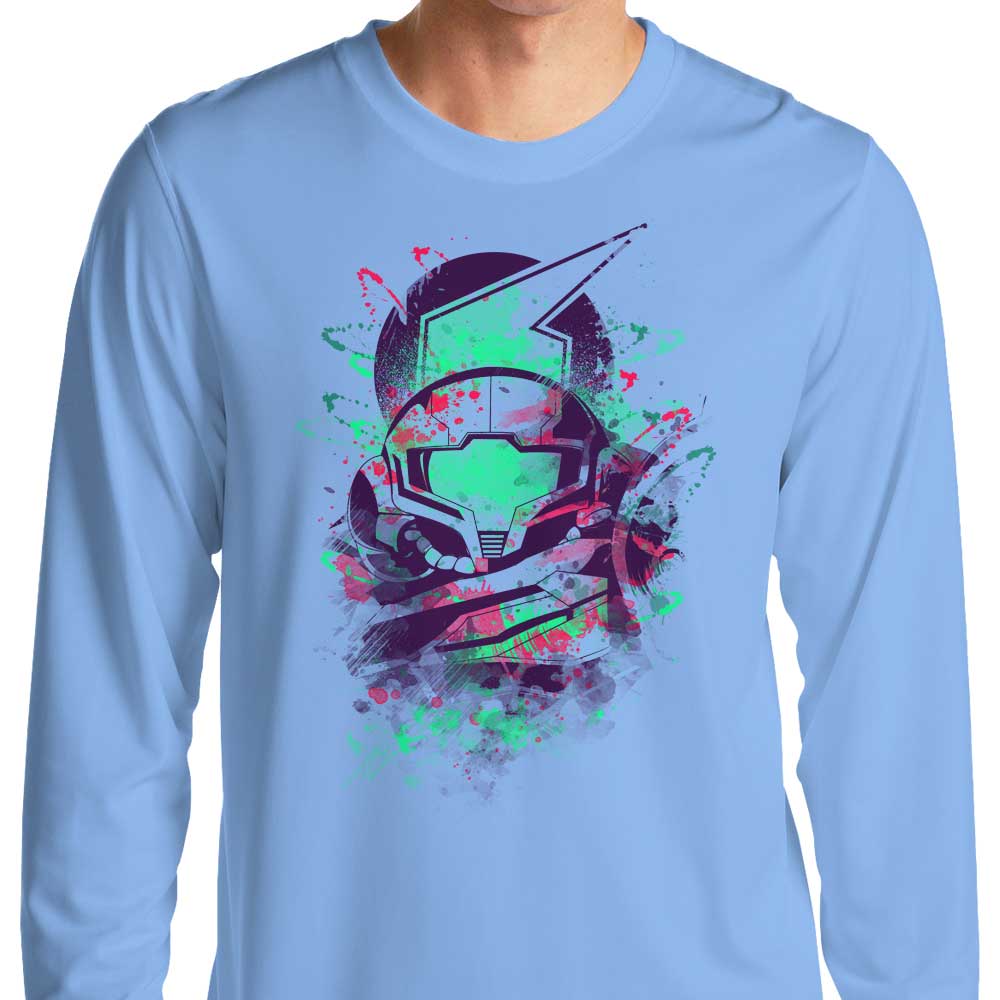 Watercolor Bounty Hunter - Long Sleeve T-Shirt