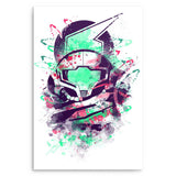 Watercolor Bounty Hunter - Metal Print