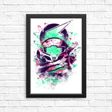 Watercolor Bounty Hunter - Posters & Prints