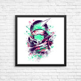 Watercolor Bounty Hunter - Posters & Prints