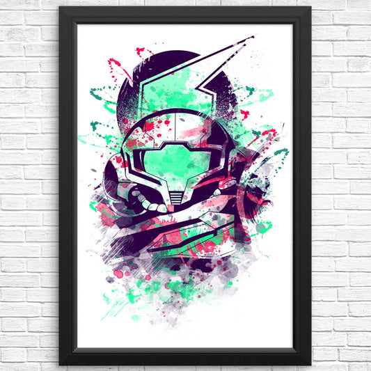 Watercolor Bounty Hunter - Posters & Prints