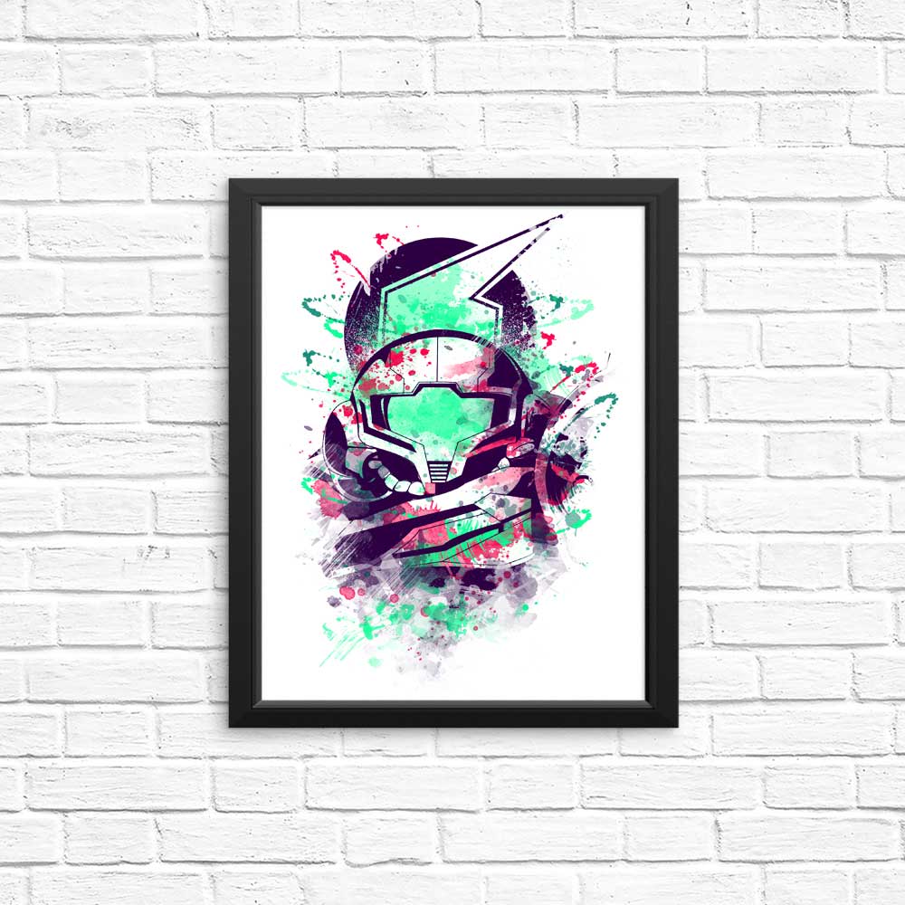 Watercolor Bounty Hunter - Posters & Prints