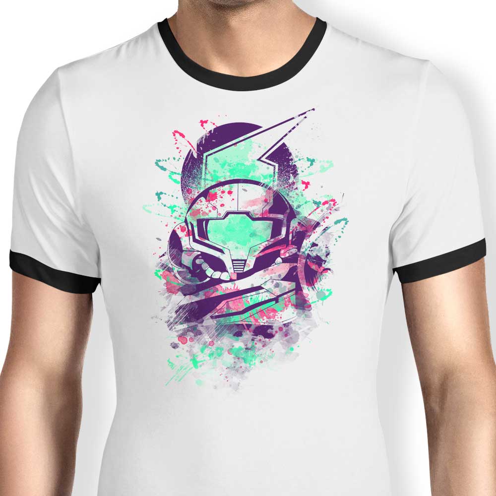 Watercolor Bounty Hunter - Ringer T-Shirt