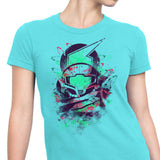 Watercolor Bounty Hunter - Women's Apparel