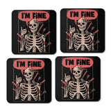 We're Fine - Coasters