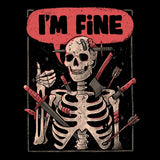 We're Fine - Metal Print