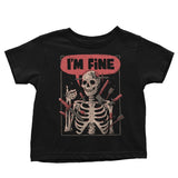 We're Fine - Youth Apparel