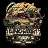 We're Running from Dinosaurs - Men's Apparel