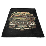 We're Running from Dinosaurs - Fleece Blanket