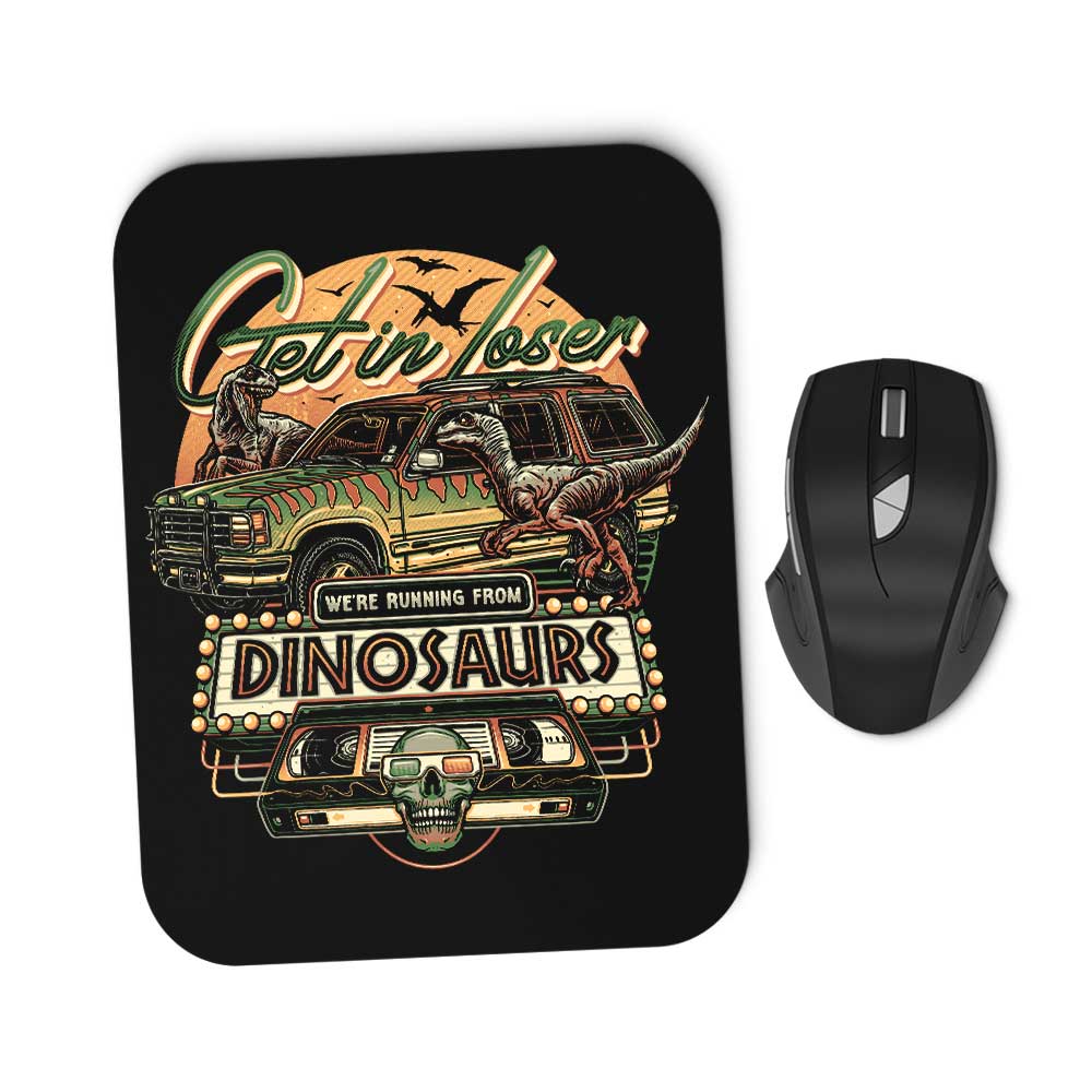 We're Running from Dinosaurs - Mousepad