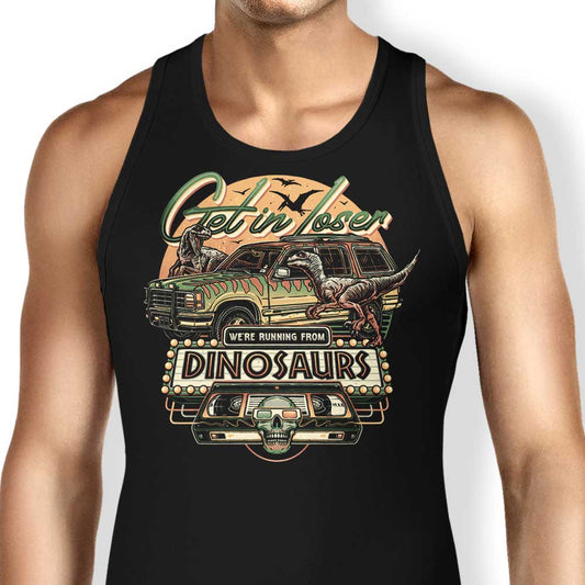 We're Running from Dinosaurs - Tank Top