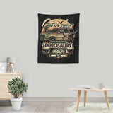 We're Running from Dinosaurs - Wall Tapestry