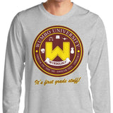 Wumbo University - Long Sleeve T-Shirt