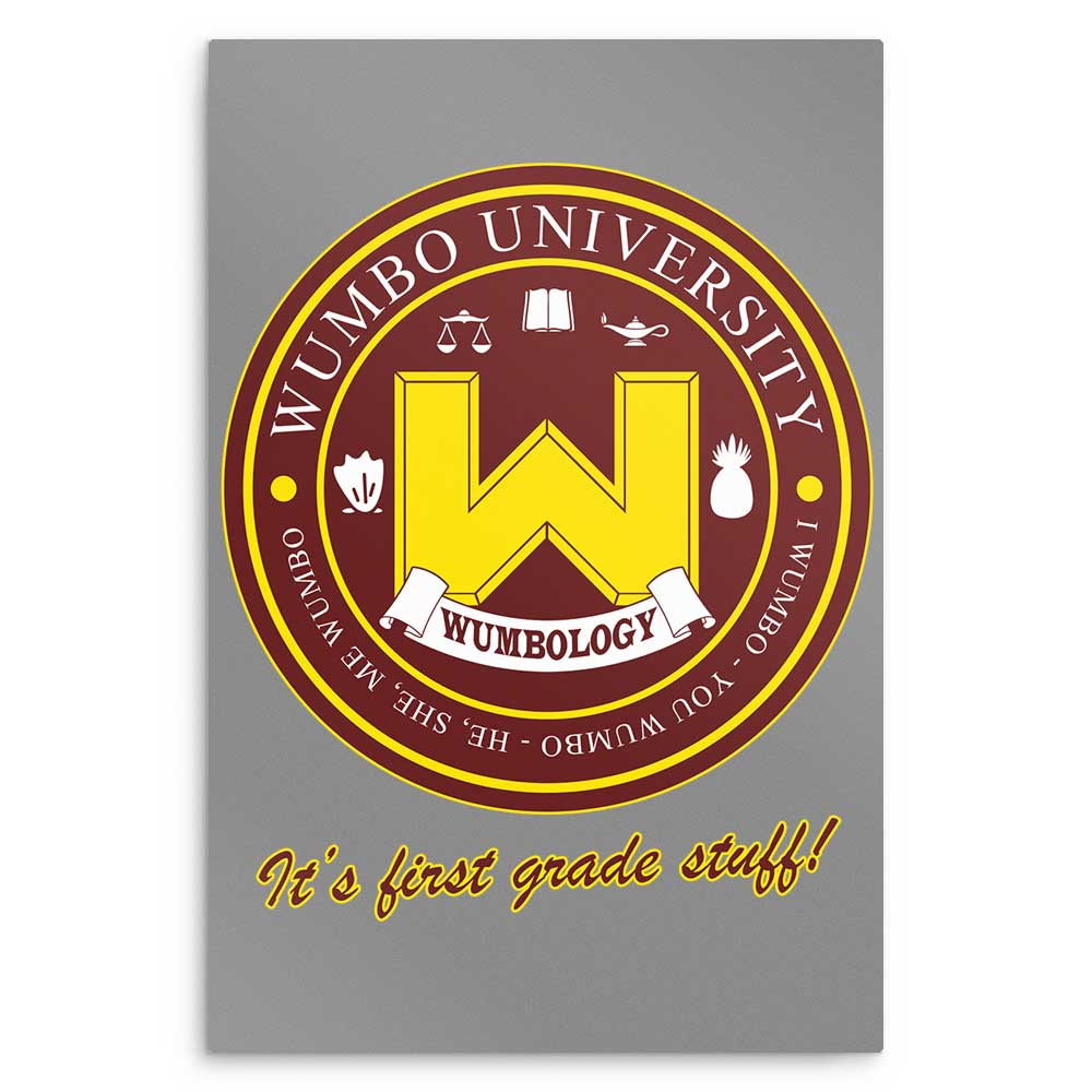 Wumbo University - Metal Print