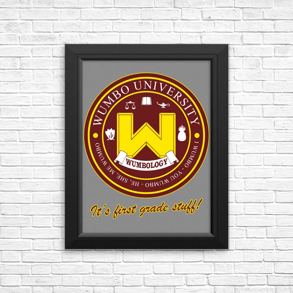 Wumbo University - Posters & Prints