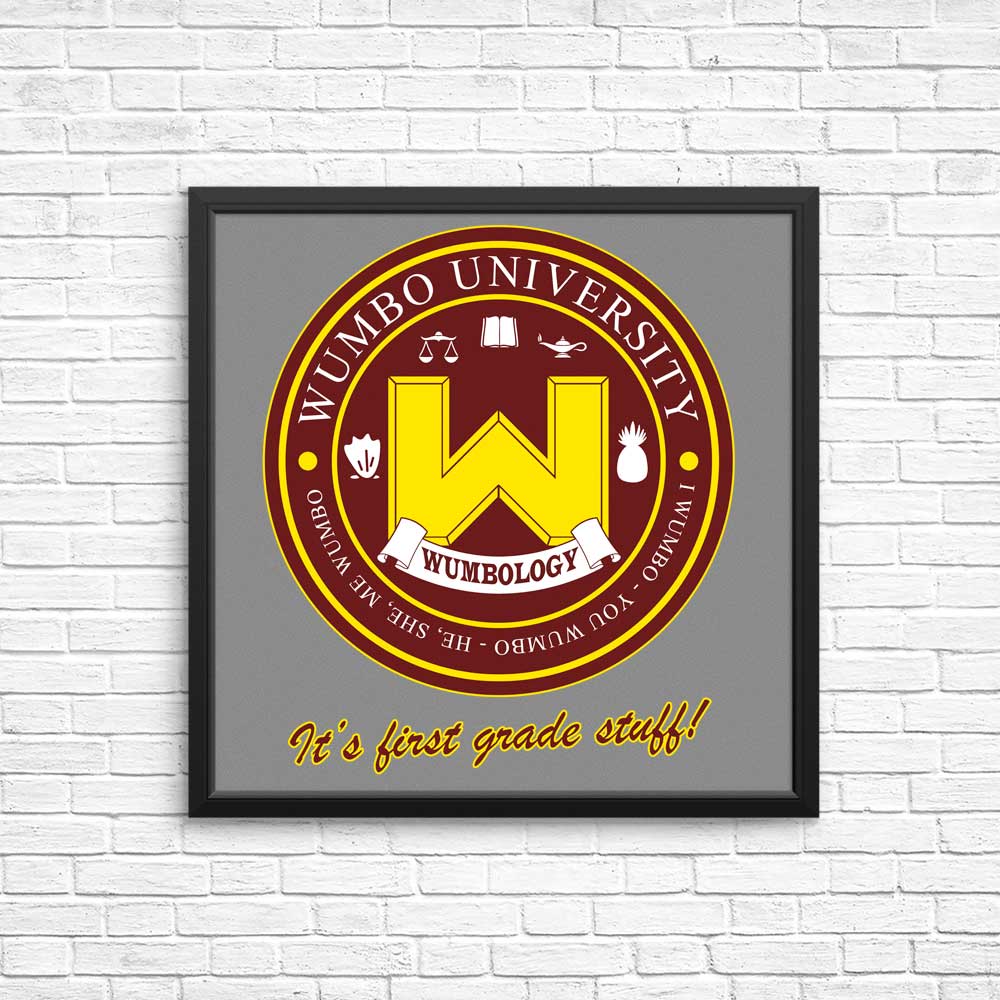 Wumbo University - Posters & Prints