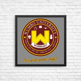 Wumbo University - Posters & Prints