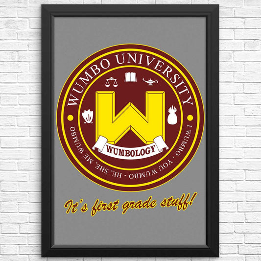 Wumbo University - Posters & Prints