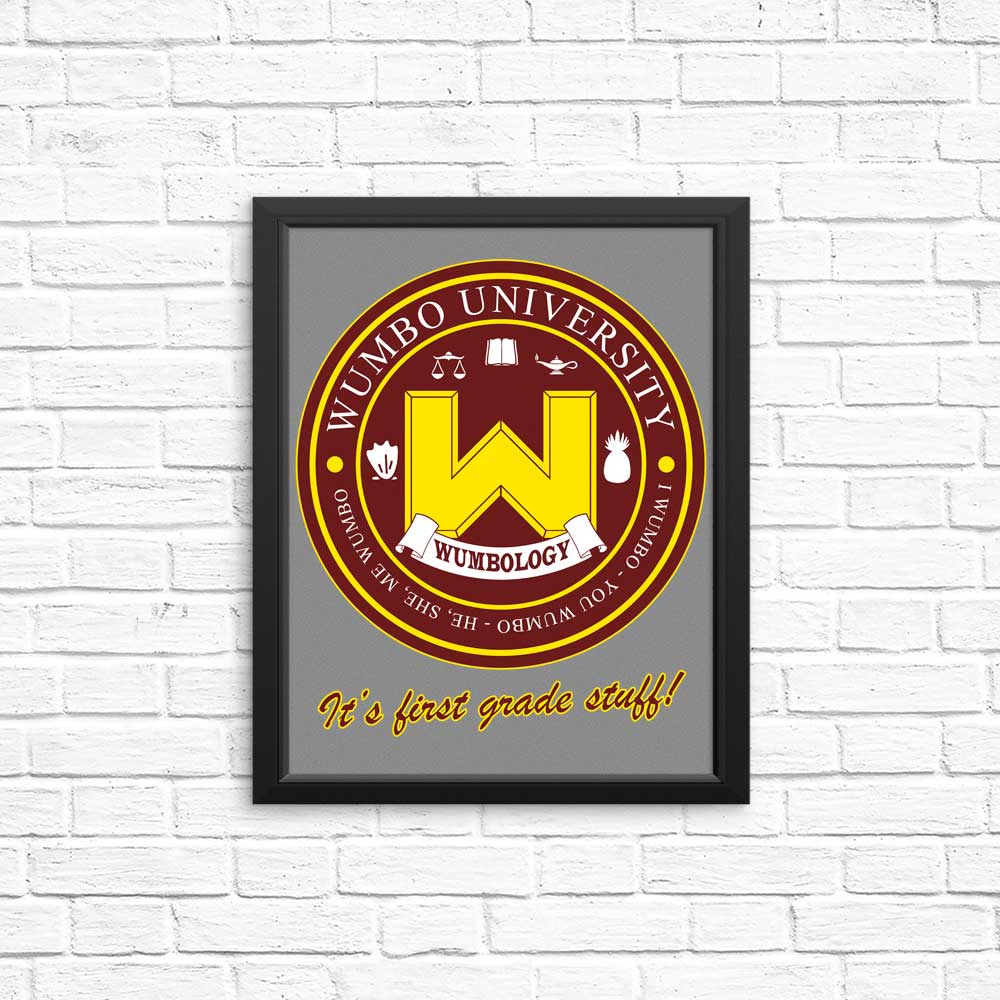 Wumbo University - Posters & Prints