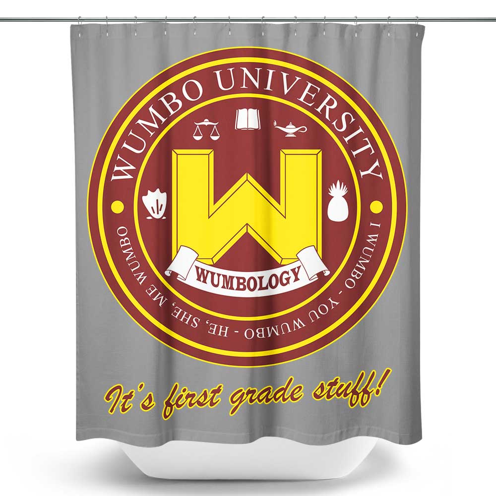 Wumbo University - Shower Curtain