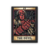 XV: The Devil - Canvas Print