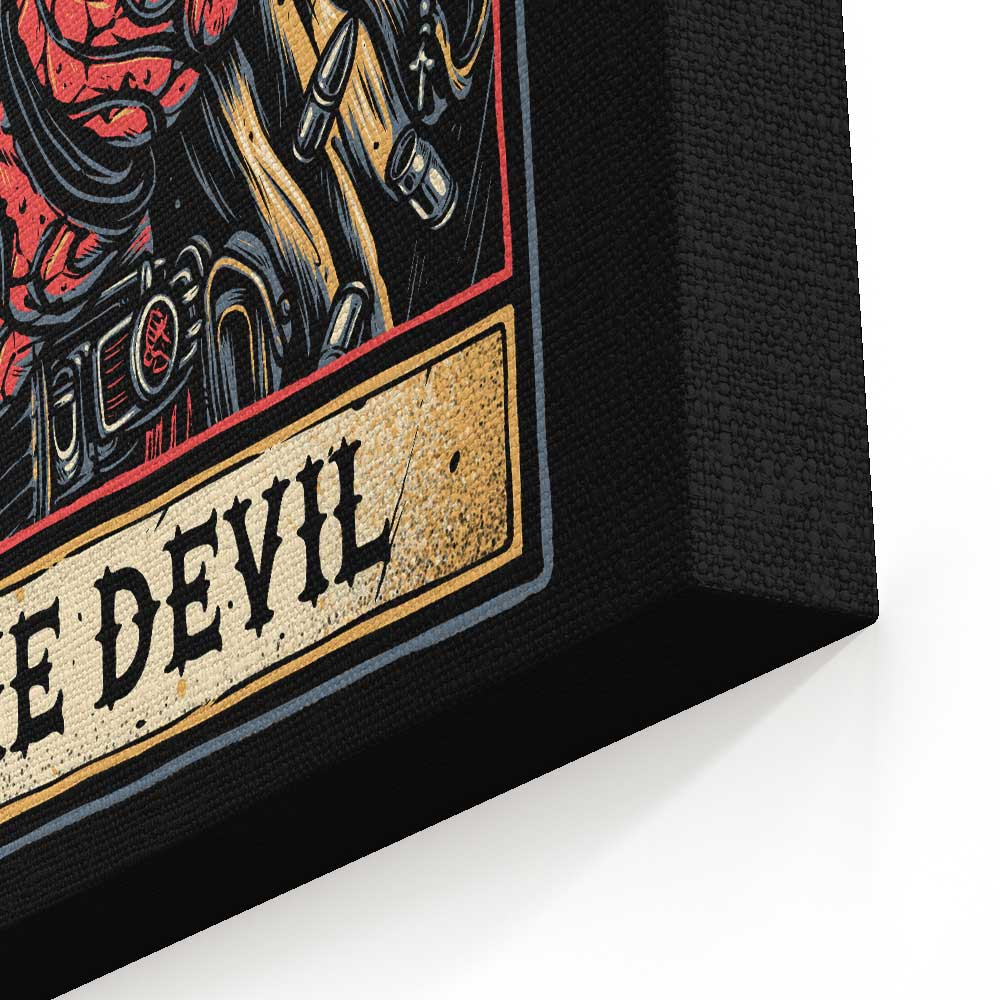 XV: The Devil - Canvas Print