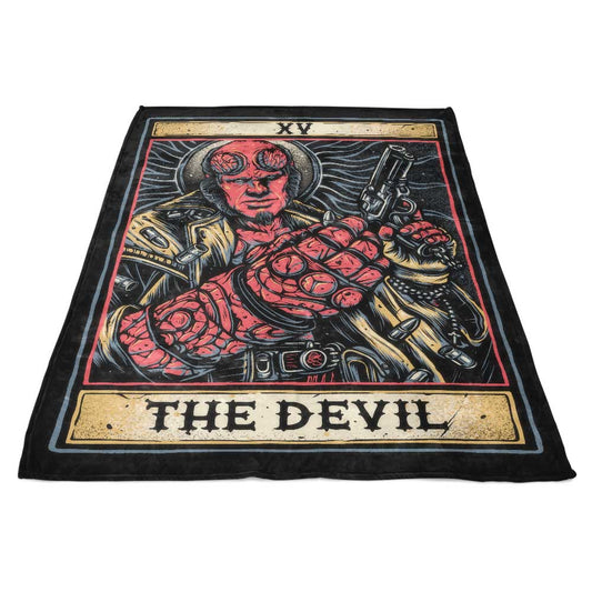 XV: The Devil - Fleece Blanket