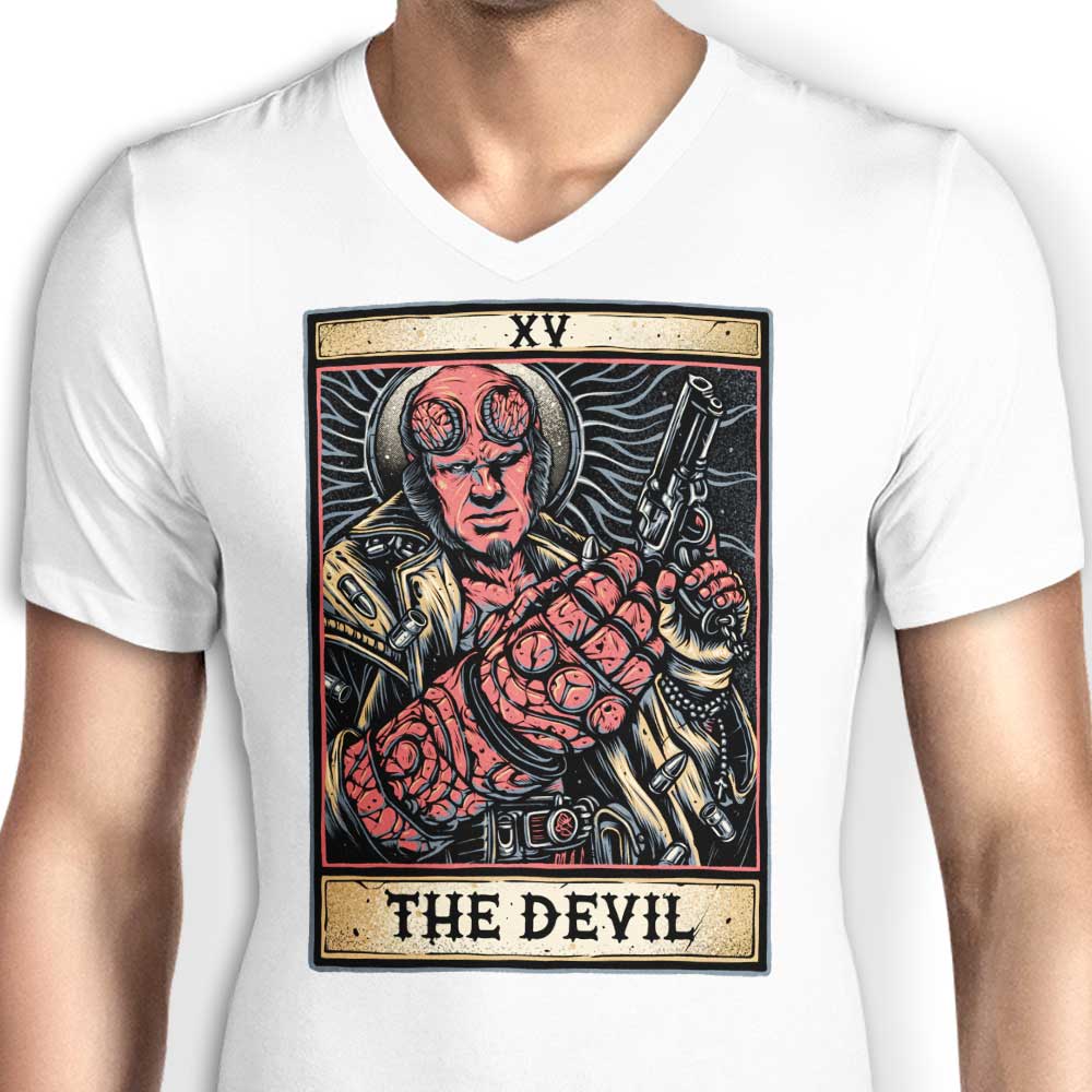 XV: The Devil - Men's V-Neck