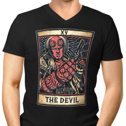 XV: The Devil - Men's V-Neck