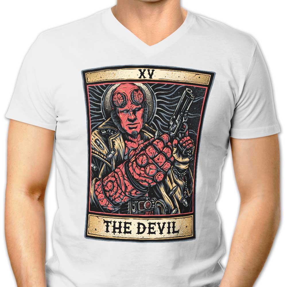 XV: The Devil - Men's V-Neck