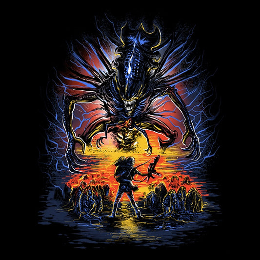 Xeno Shall Not Pass - Metal Print