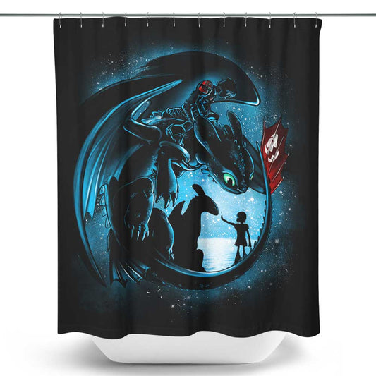 Yesterday and Tomorrow - Shower Curtain