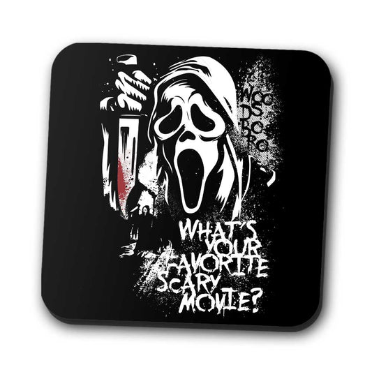 Your Favorite Scary Movie - Coasters