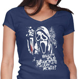 Your Favorite Scary Movie - Women's V-Neck