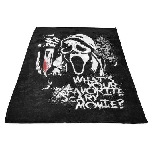 Your Favorite Scary Movie - Fleece Blanket