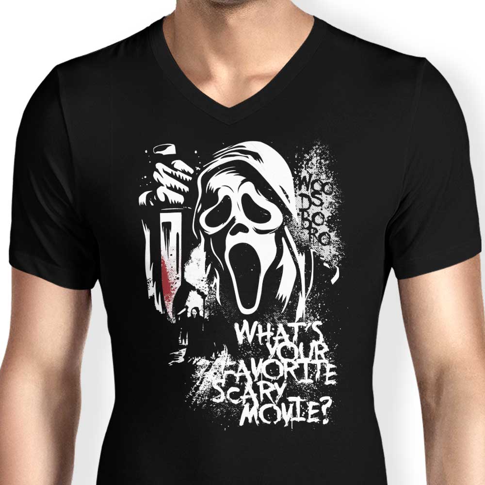 Your Favorite Scary Movie - Men's V-Neck